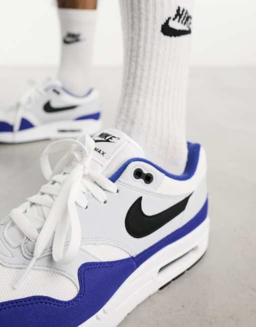 Nike air max noir best sale et bleu