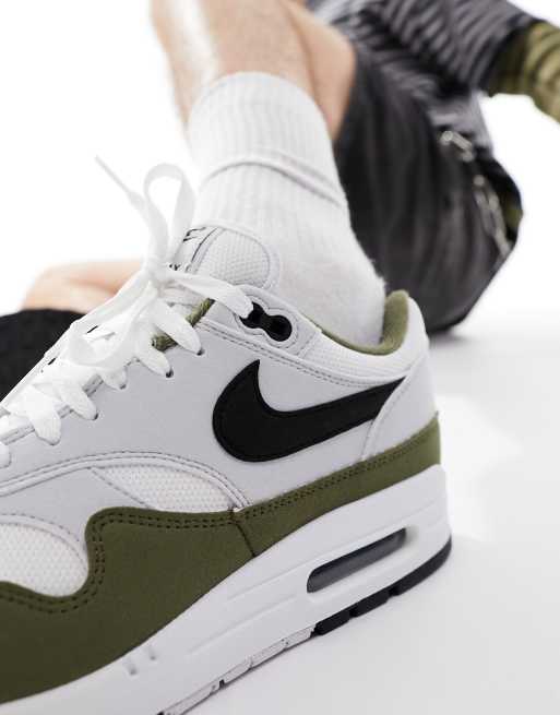 Nike air max 1 noir clearance blanc