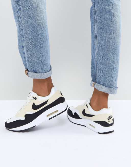 Nike Sportswear AIR MAX 1 87 - Zapatillas - white/black/summit white/blanco  