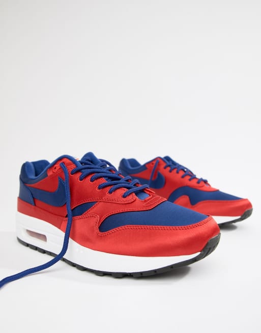 Nike Air Max 1 SE University Red/Deep Royal Blue-White - AO1021-600