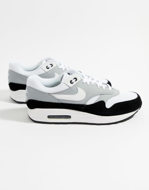 Air max shop 1 schwarz grau