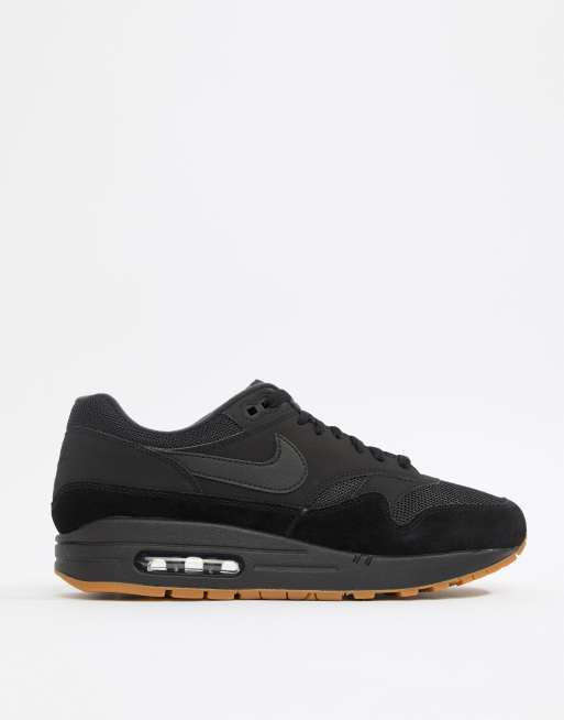 Air max one schwarz sale