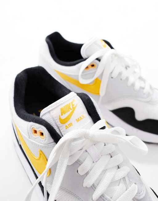 Air max 1 on sale blue white yellow