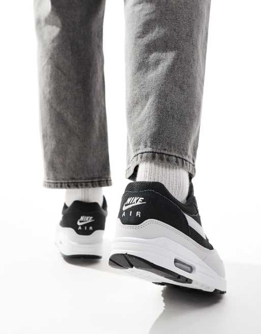 Nike - Air Max 1 - Sneakers in grijs en zwart , 2 van 5