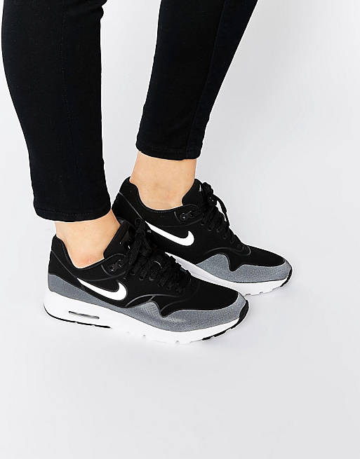 Zeker barsten Buitenland Nike - Air Max 1 Ultra Moire - Sneakers in zwart met wit | ASOS