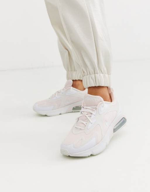 Nike zoom blanche et rose sale