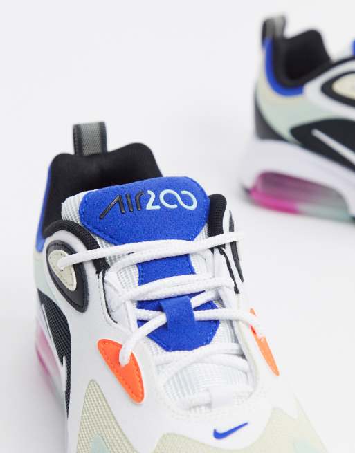 Nike air max 200 blue and orange online