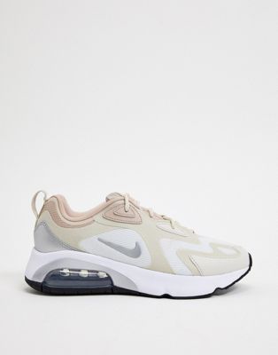 Nike Air Max 200 sneakers in beige and 