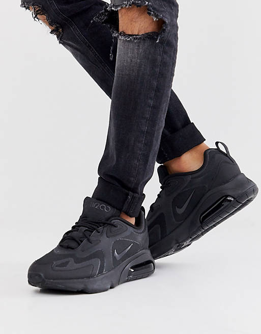 Nike - Air Max 200 - Sneakers in zwart AQ 2568-003 | ASOS