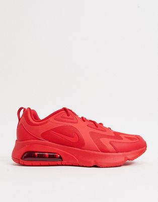 red nike air trainers