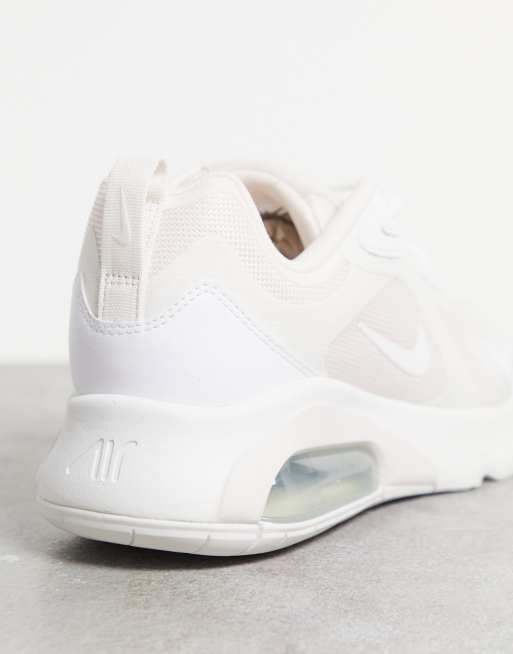 Nike Air Max 200 trainers in white and pink