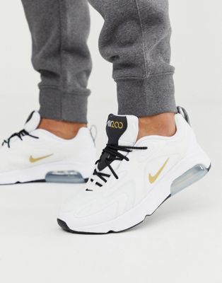 Nike Air Max 200 trainers in white | ASOS