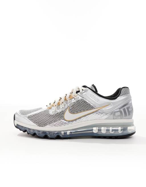 Nike Air Max - 2013 - Sneakers i sølv- og guldfarve, 2 af 5