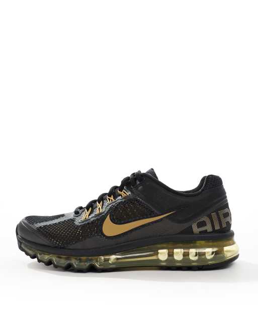 Nike Air Max 2013 Sneakers nere e oro