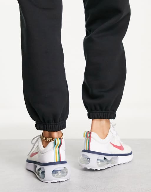 Nike – Air Max 2021 – Buty sportowe w kolorach białym, różowym i niebieskim, 4 z 4