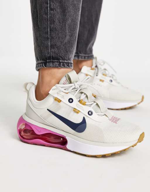 Nike Air Max 2021 trainers in off white and pink ASOS