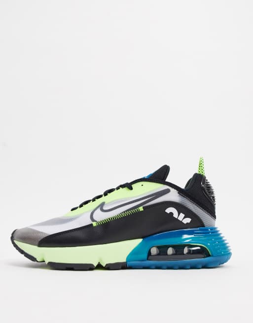 Air max noir et best sale jaune fluo