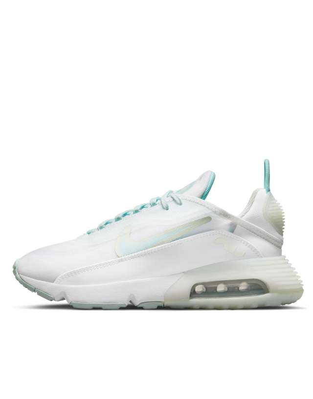 Nike Air Max 2090 sneakers in white/light dew