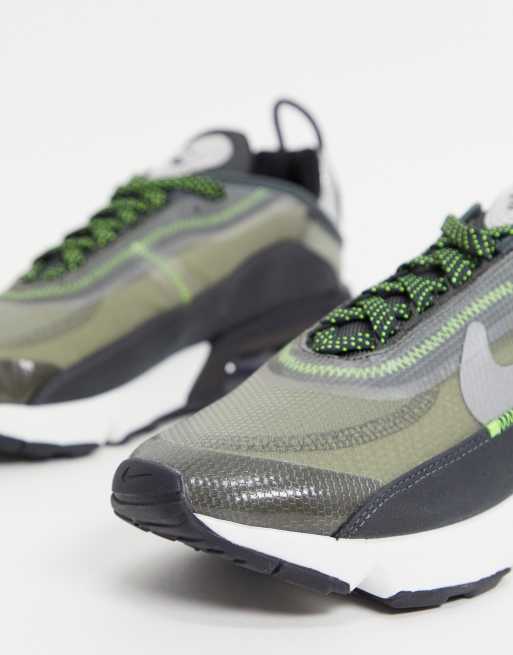 Nike air max store 2090 groen zwart