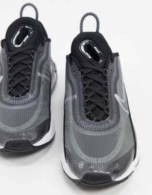 nike black grey trainers