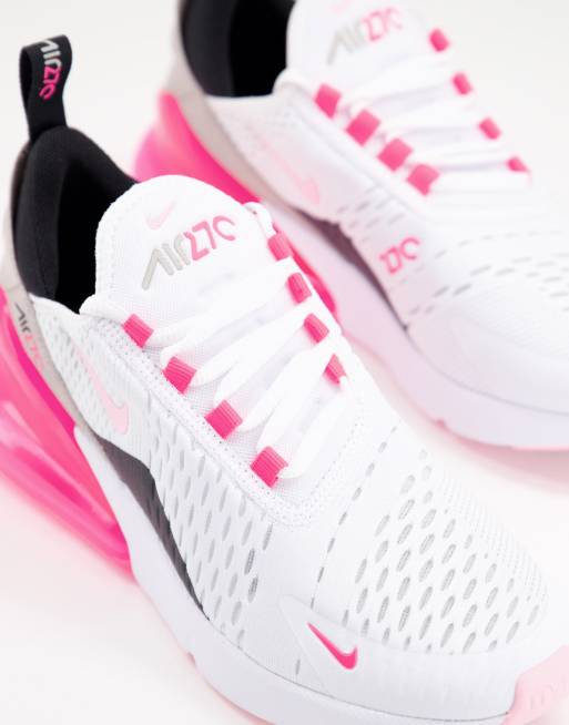 Air max 270 2025 blanche noir et rose