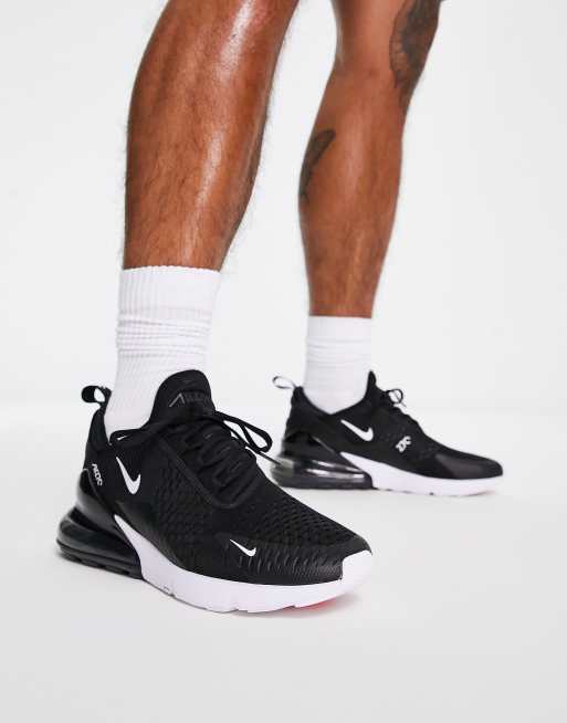 Mens black and white nikes online