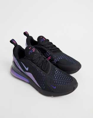 nike 270 noir et violet