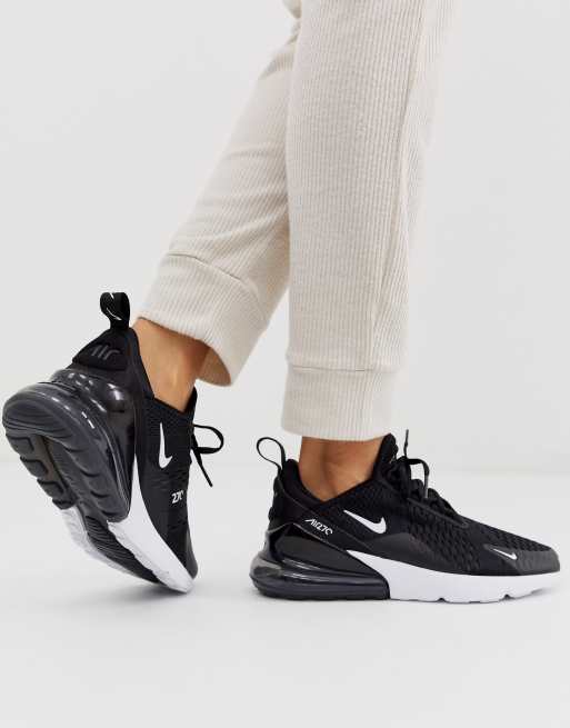 NIKE AIR MAX 270 NOIR/ NOIR/BLANC - SNEAKERS HOMME