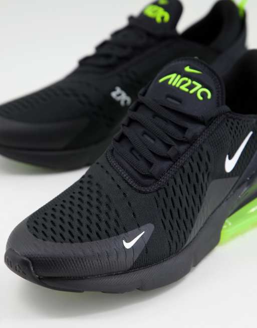 Nike air max store 270 noir et verte