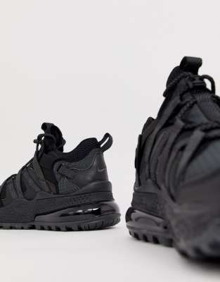 nike air max 270 bowfin trainers in triple black