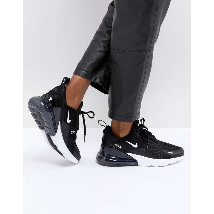 Nike Air Max 270 Czarne buty sportowe ASOS