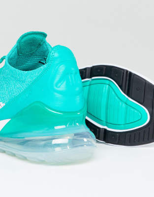 nike air max 270 verde acqua