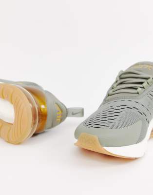 grey and gold air max 270