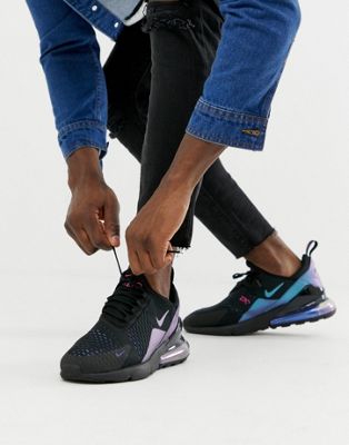Nike Air Max 270 iridescent sneakers in 