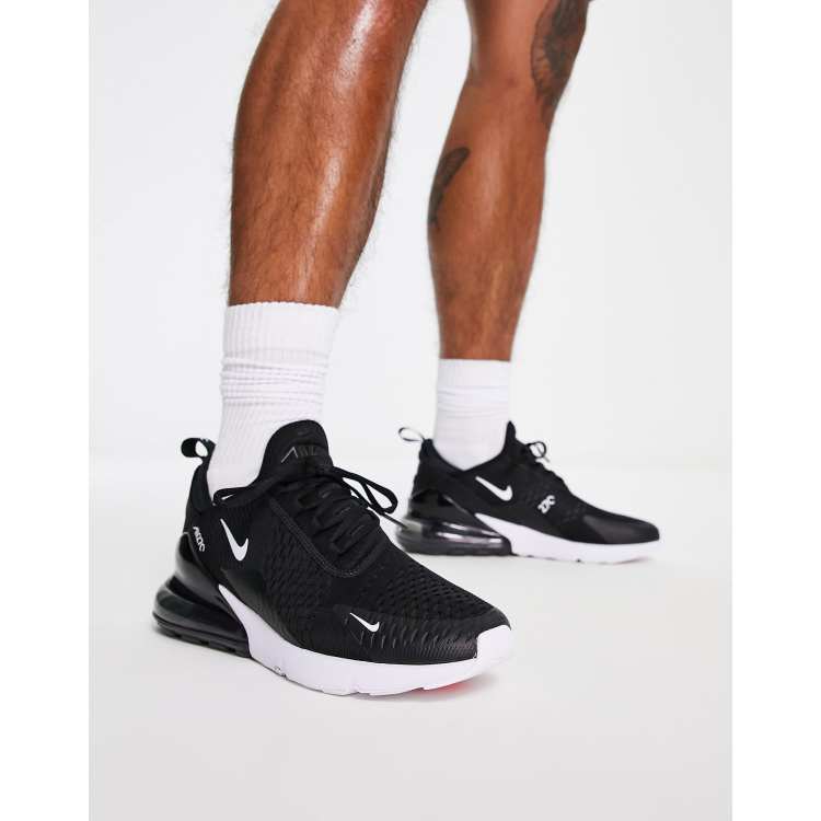 Nike Air Max 270 men s trainers in black ASOS