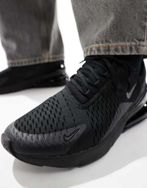 Nike – Air Max 270 Men's – Trippelsvarta träningsskor för män , 4 av 5