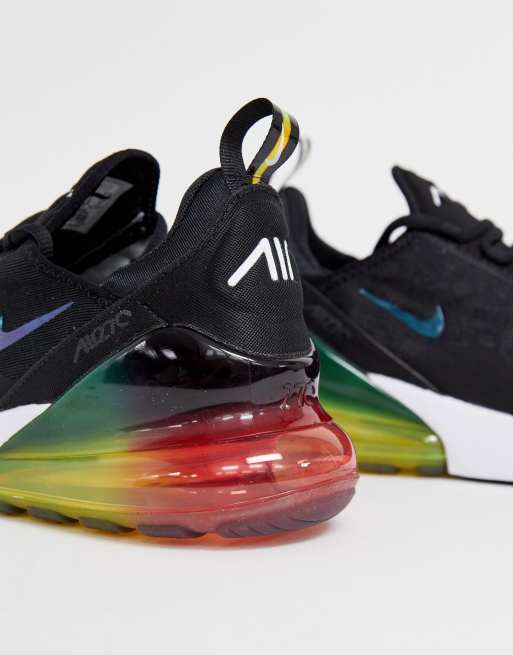 Nike 270 discount noir et multicolore