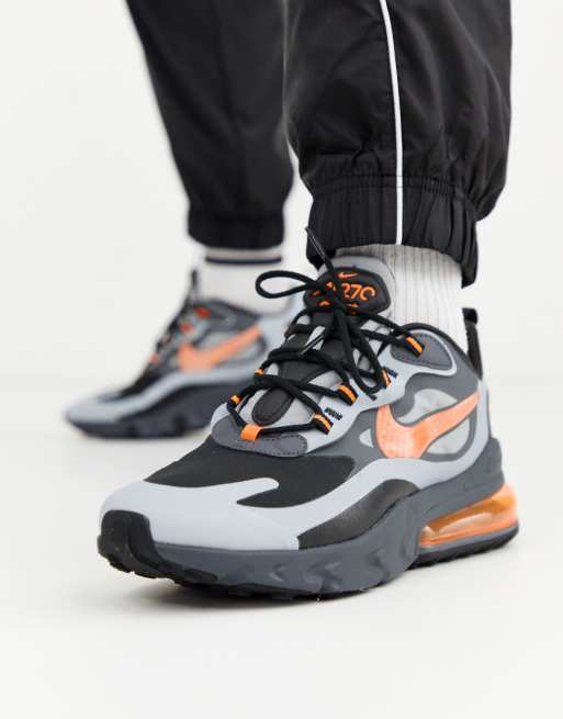 air max 270 react gris orange air max 270 react gris orange
