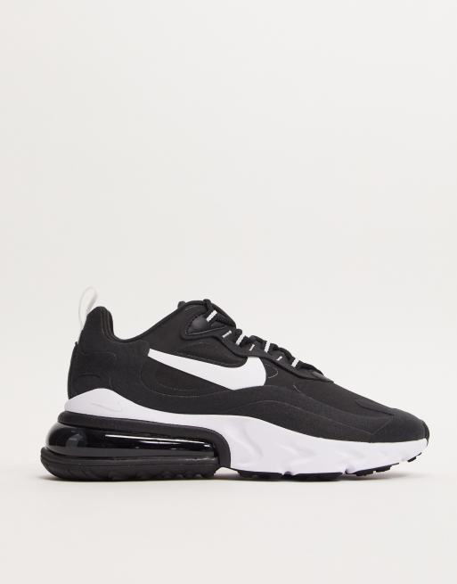 Nike Air Max 270 React Baskets Noir et blanc