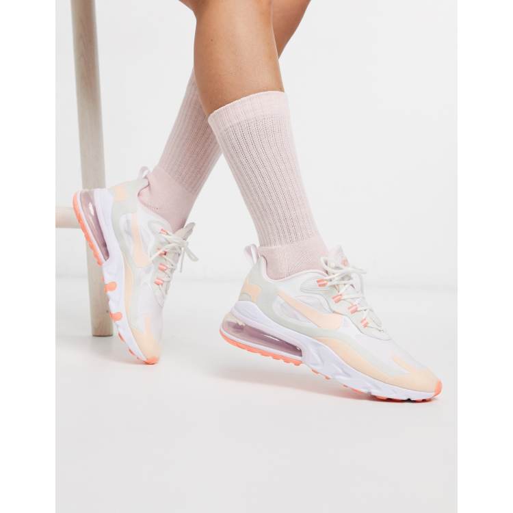 Nike Air Max 270 React Baskets Pastel ASOS