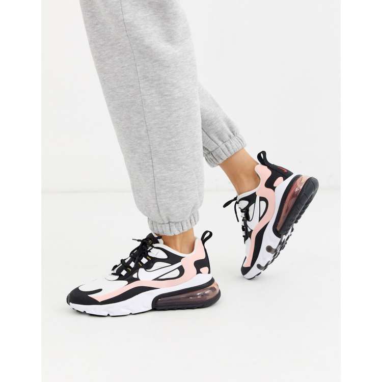 Air max 270 react femme rose et on sale noir