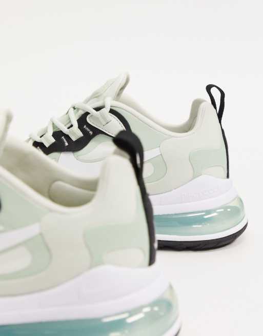 nike - air max 270 react - baskets - vert menthe nike - air max 270 react - baskets - vert menthe