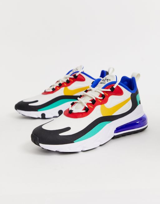 Nike Air Max 270 React Bauhaus Baskets Blanc