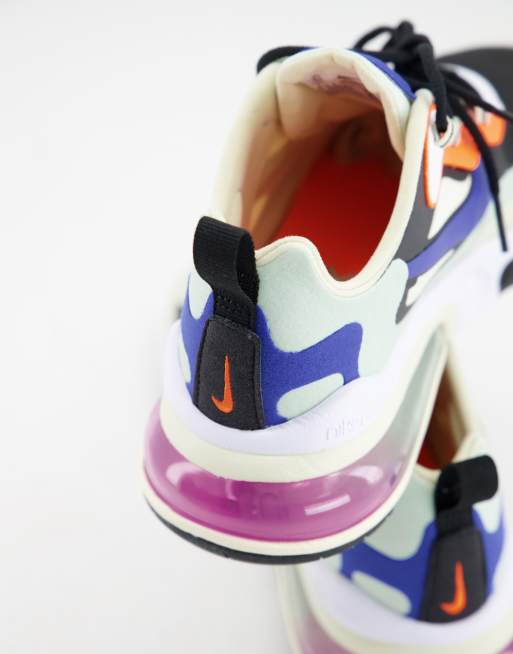 Nike Air Max 270 React Bunte Sneaker