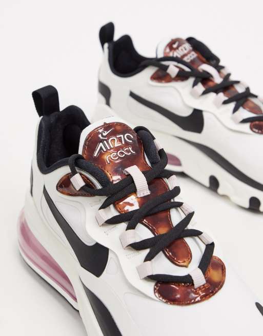 Nike air max 270 on sale react tortoise shell women's shoe