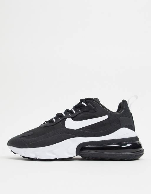 Nike Air Max 270 React in black/white | ASOS