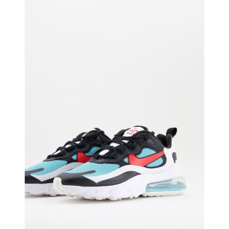 Nike Air Max 270 React Schwarze Sneaker ASOS