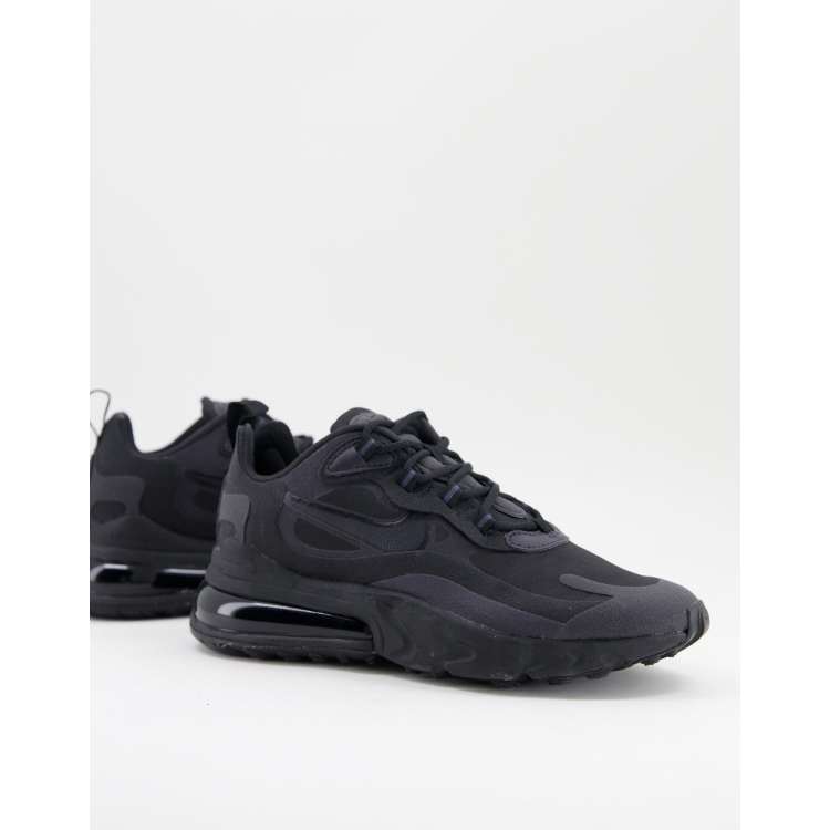 Nike Air Max 270 React Sneaker in Schwarz und Grau ASOS