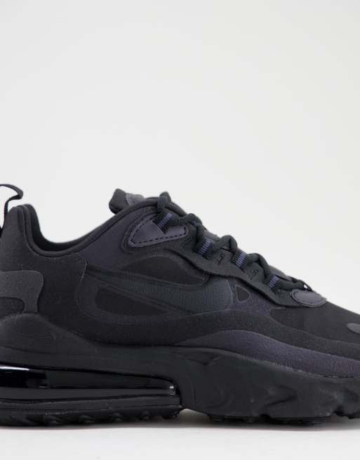 Nike Air Max 270 React Sneaker in Schwarz und Grau