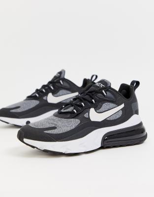 nike gray and black shoes